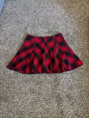 Polo Ralph Lauren mini plaid skirt red 6 VIEW RULER PICS Y2K schoolgirl clueless